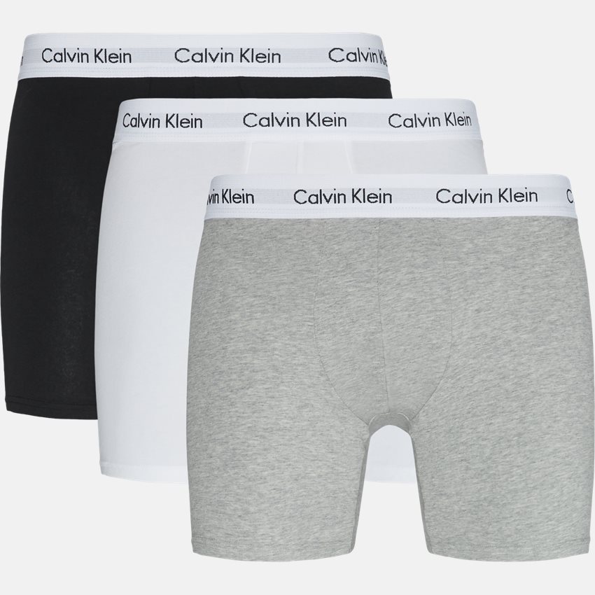 Calvin Klein Underwear 3P BOXER 000NB1770AMP1 GRÅ/HVID/SORT