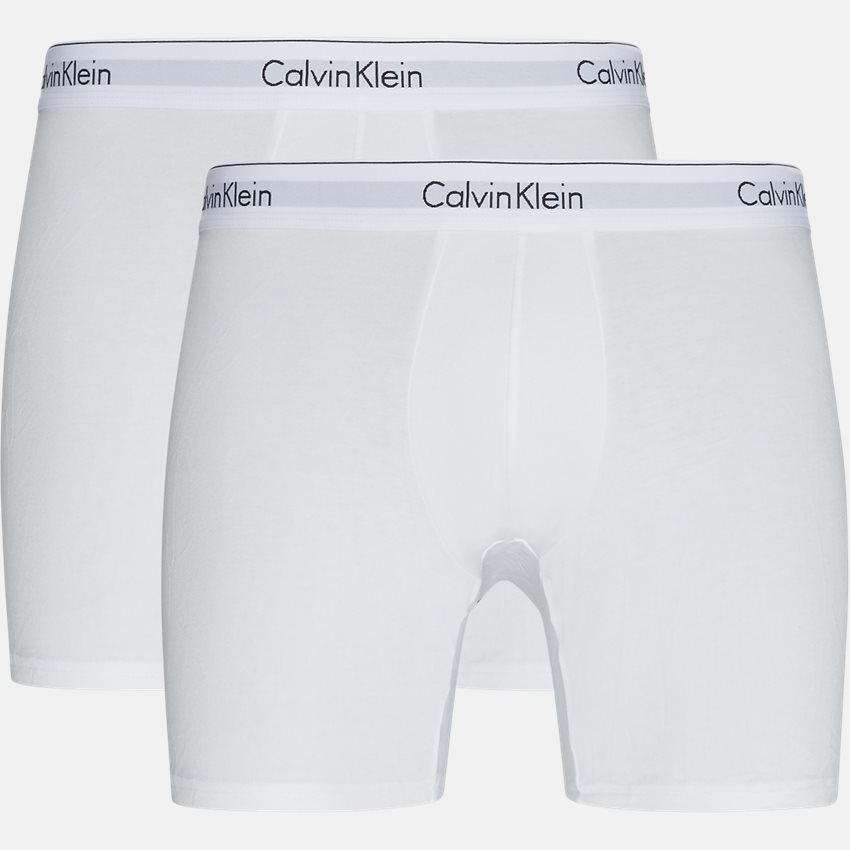 Calvin Klein Underkläder 2P BOXER 000NB1087A100 HVID/HVID