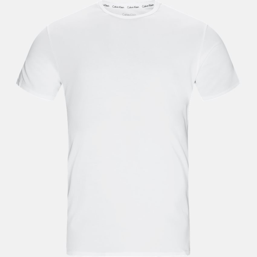 Calvin Klein T-shirts 2P SS CREW NECK 000NB1088A HVID/HVID
