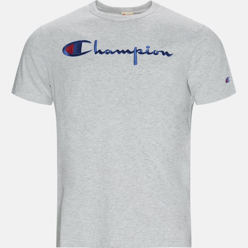Champion T-shirts 210972 BIG SCRIPT GRÅ