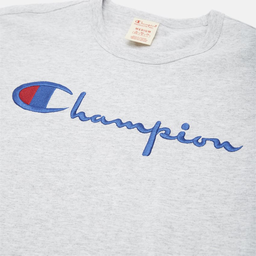 Champion T-shirts 213608 LS GRÅ