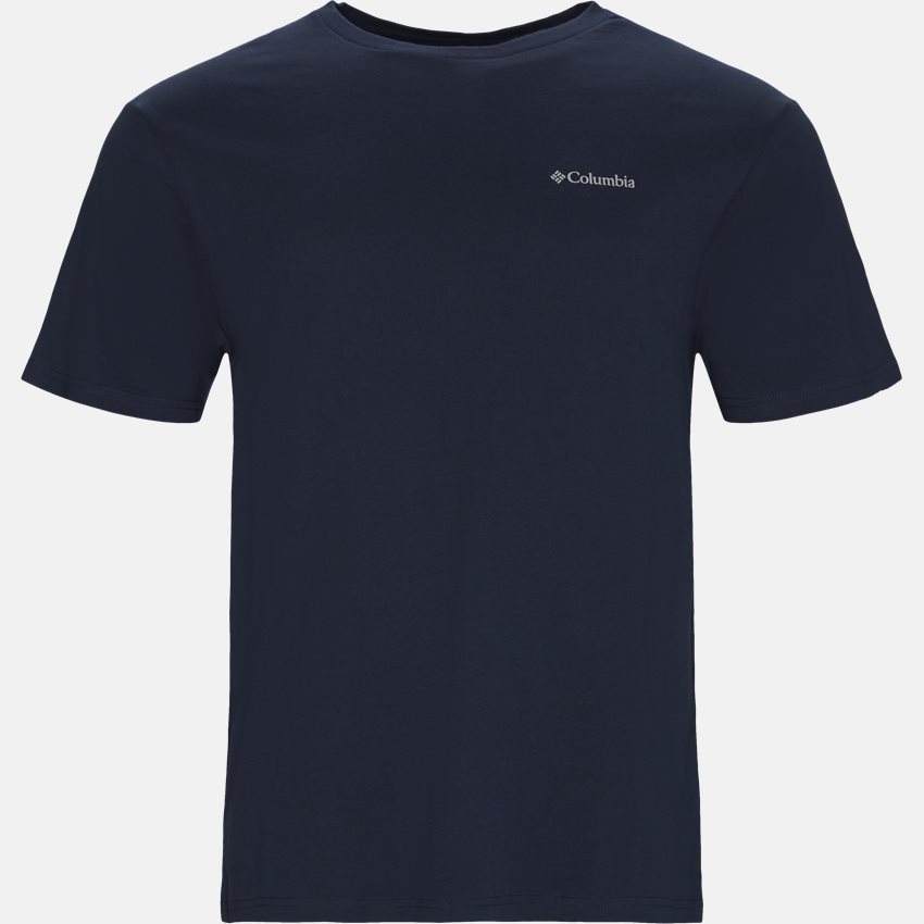 Columbia T-shirts S/S NORTH BOX CASCADES 1834041 NAVY