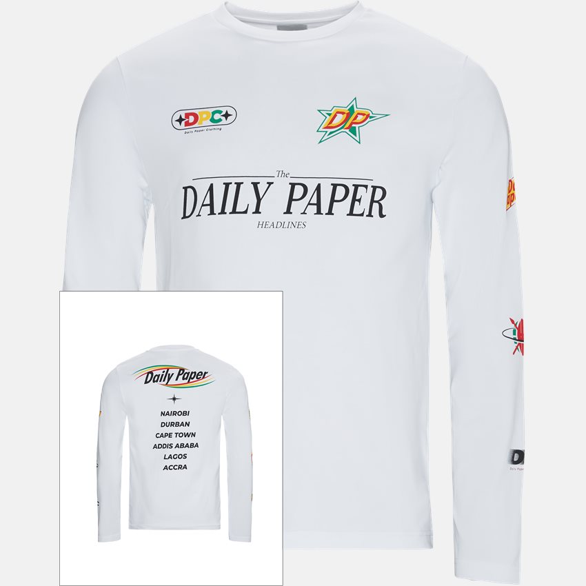 Daily Paper T-shirts GEFF LS  19F1LS09-02 HVID