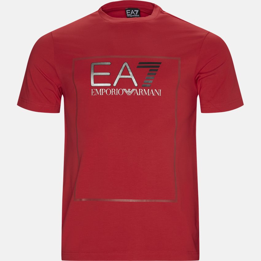 EA7 T-shirts 6GPT09-PJ20Z RØD