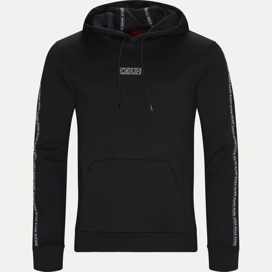 50410571 DERCOLANO - Dercolano Hoodie - Sweatshirts - Regular - SORT - 1