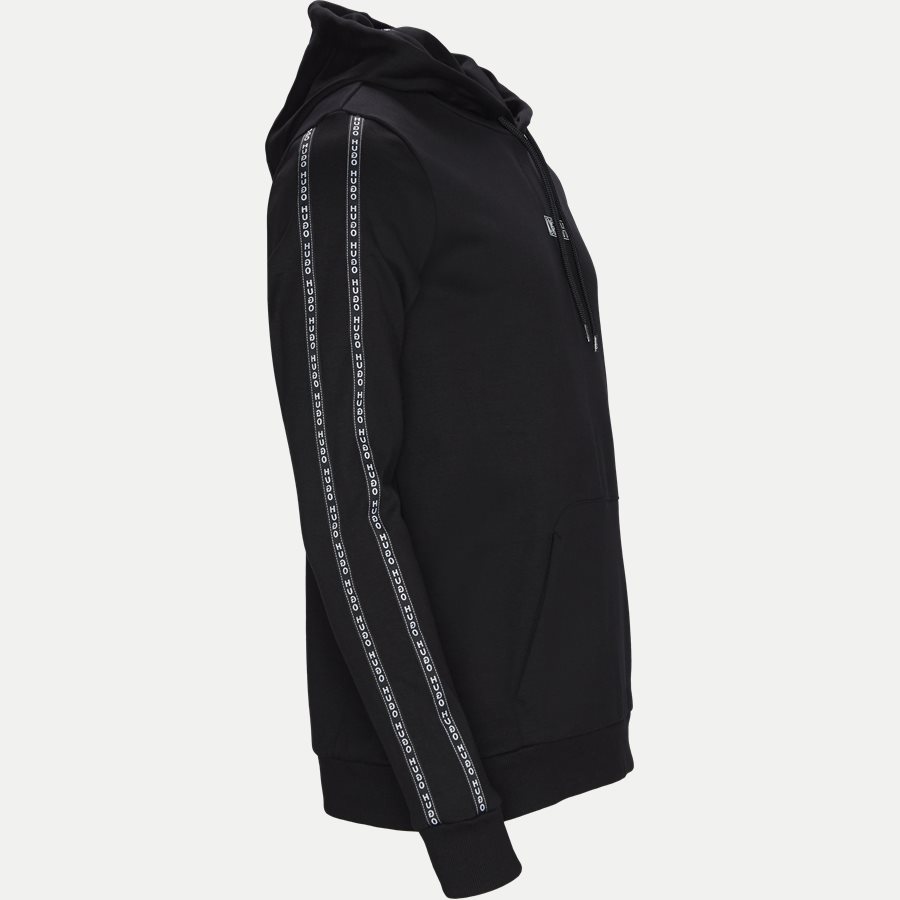 50410571 DERCOLANO - Dercolano Hoodie - Sweatshirts - Regular - SORT - 3