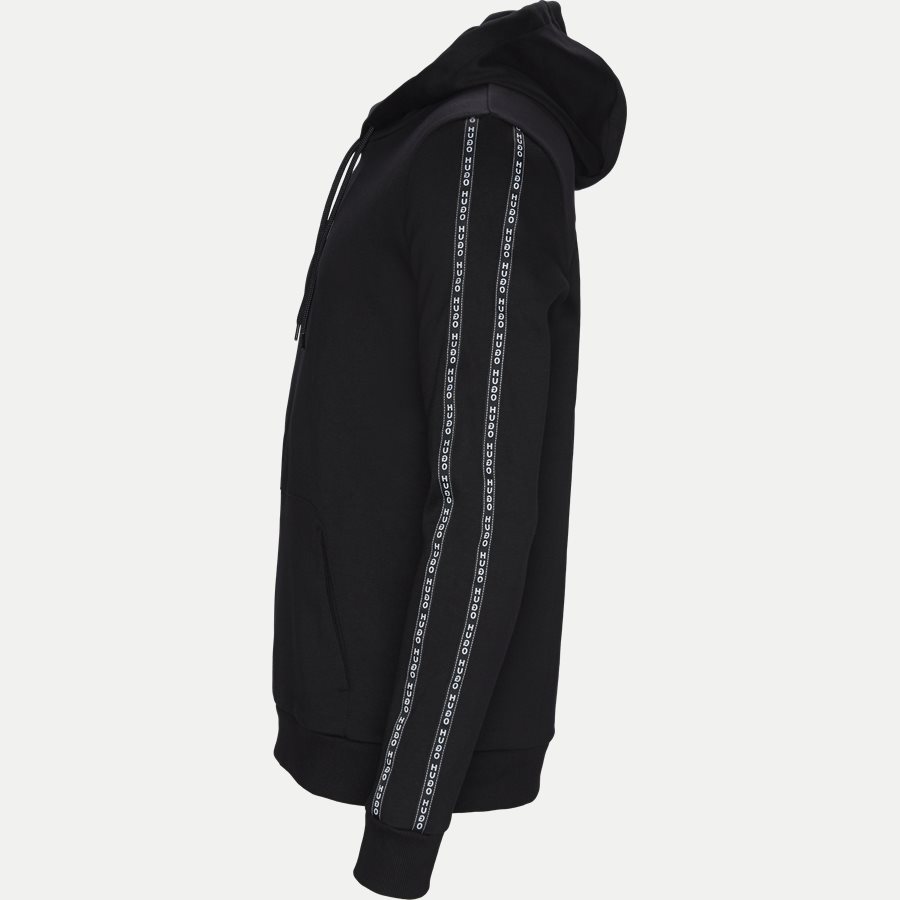 50410571 DERCOLANO - Dercolano Hoodie - Sweatshirts - Regular - SORT - 4