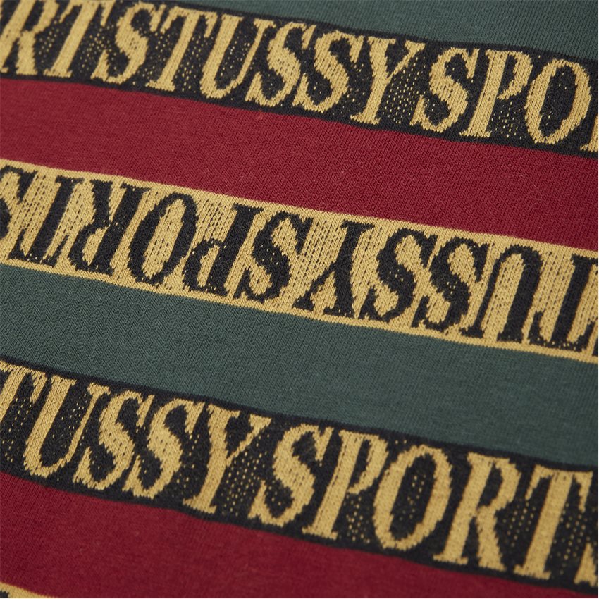 Stüssy T-shirts SS STUSSY STRIPE CREW 1140162 SORT