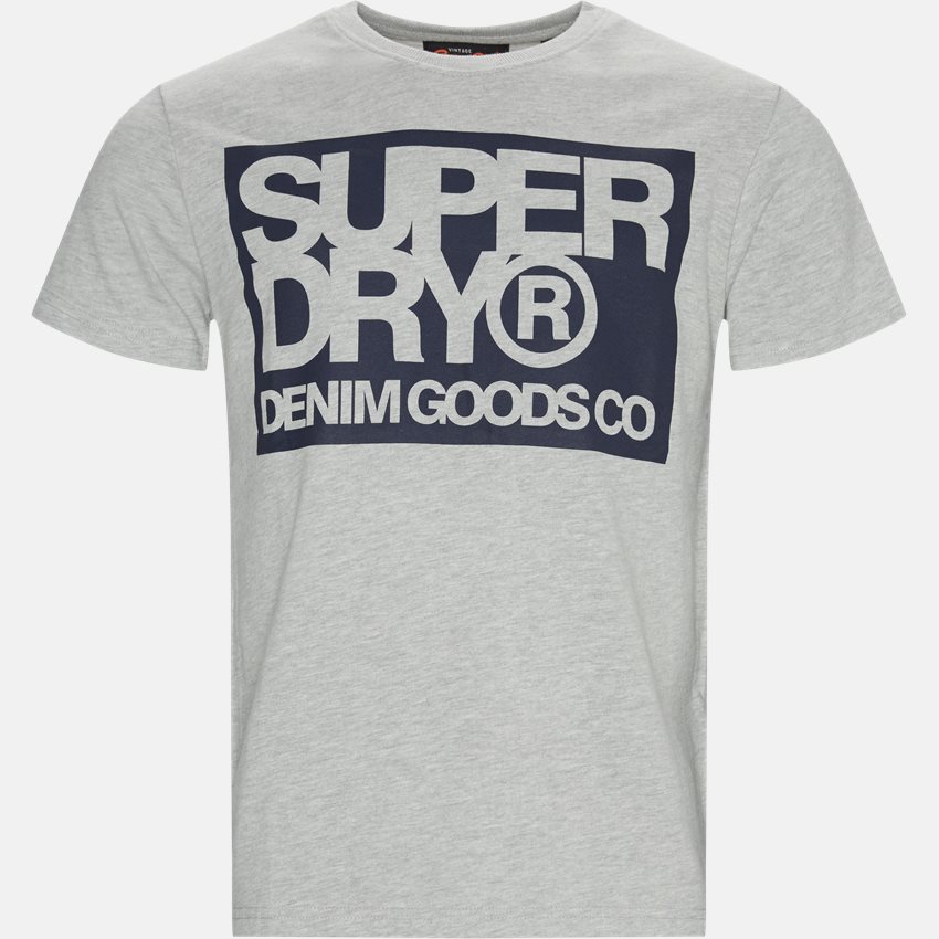 Superdry T-shirts M1000003A GRÅ