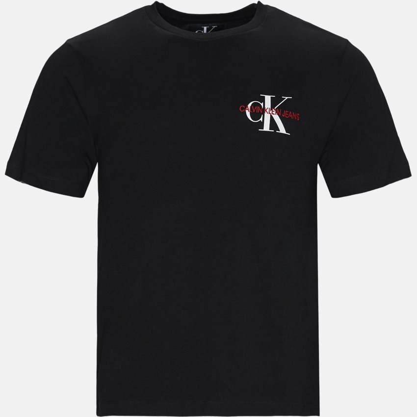 Calvin Klein T-shirts MONOGRAM EMBRO SS SORT