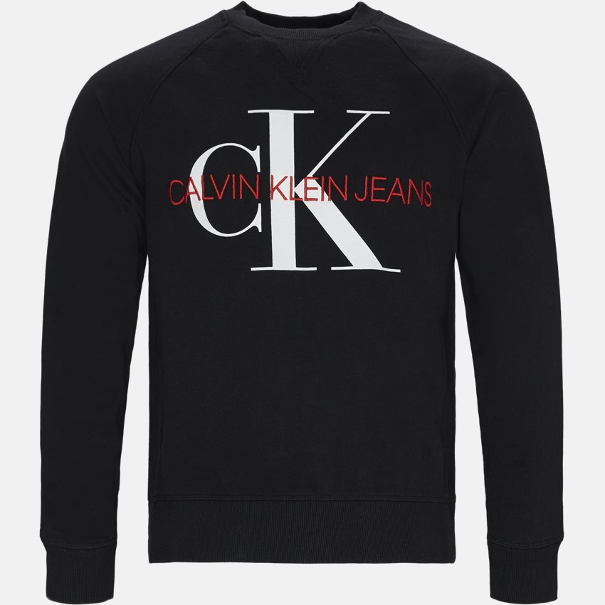 Calvin Klein Sweatshirts MONOGRAM CREW SORT