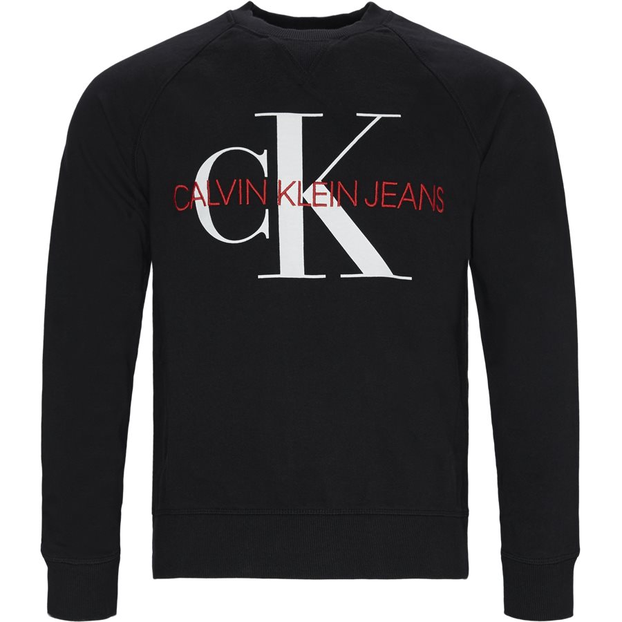 MONOGRAM CREW - Sweatshirts - SORT - 1