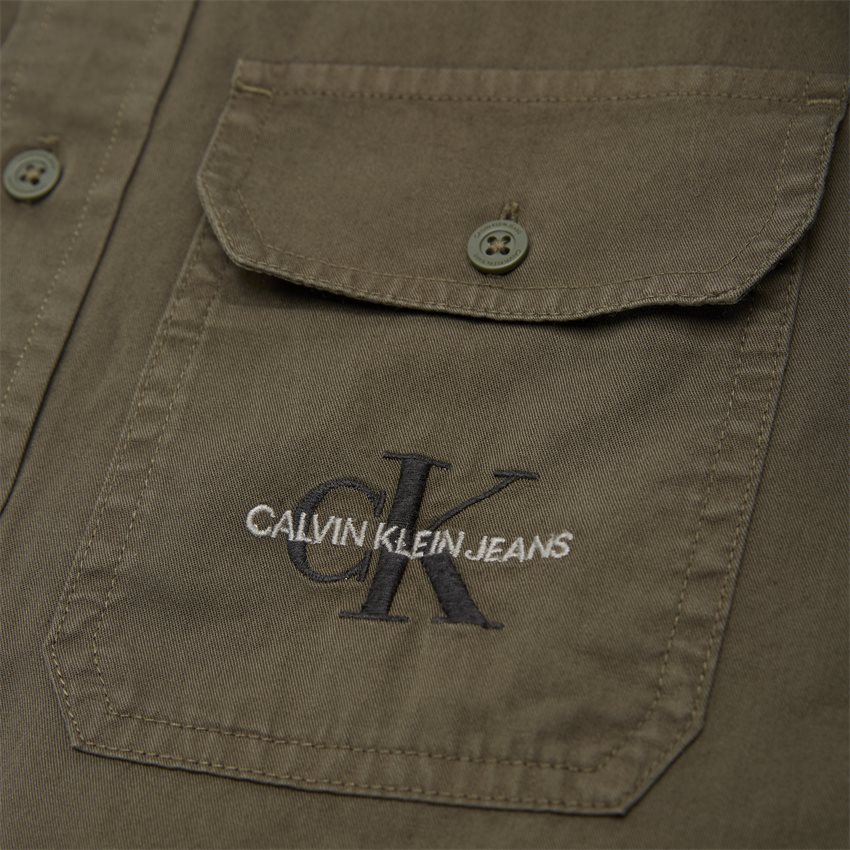 Calvin Klein Shirts UTILITY SHIRT GRØN