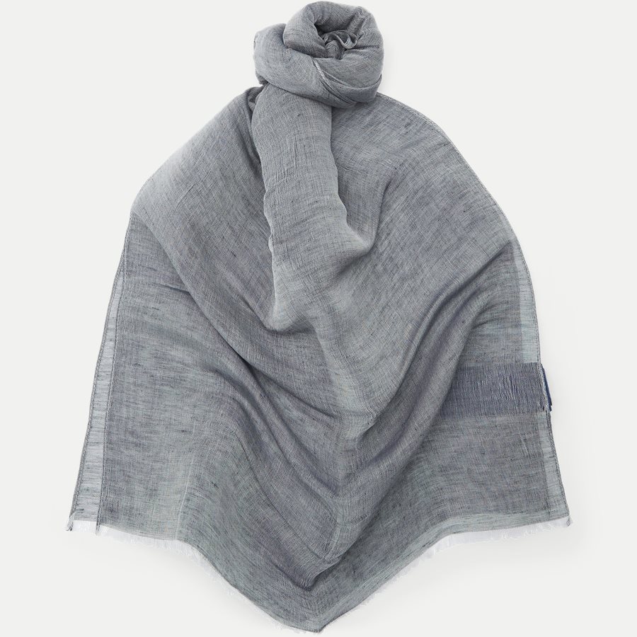 1776 SCARF LINEN - Tørklæde - Tørklæder - GRÅ - 1