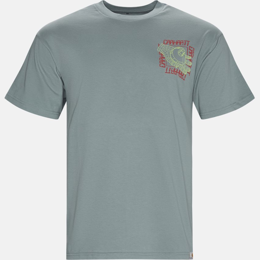Carhartt WIP T-shirts S/S VIRTUAL I027102 CLOUDY