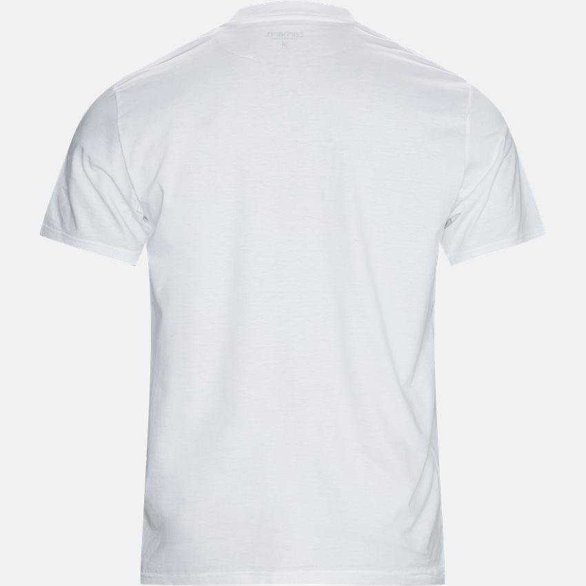 Carhartt WIP T-shirts S/S FADING I027103 WHITE
