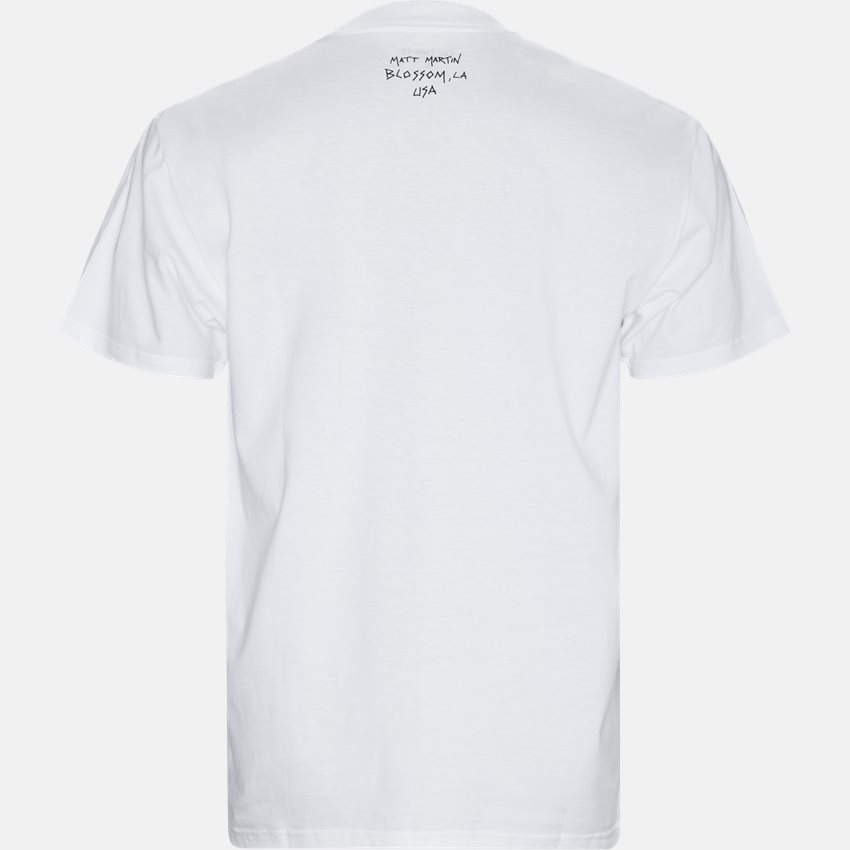 Carhartt WIP T-shirts S/S MATT M. I027112 WHITE
