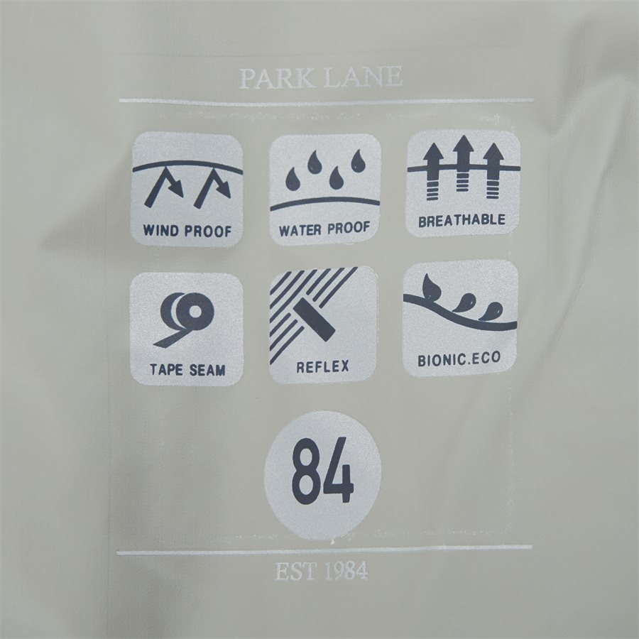 1744 JACKET 3 LAYER WATER RESISTANT - Vindjakke - Jakker - Regular - BLÅ - 10