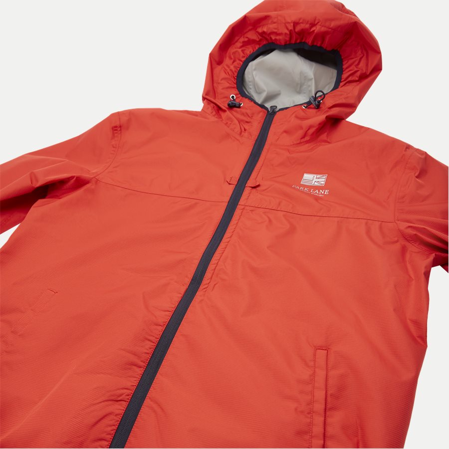 1744 JACKET 3 LAYER WATER RESISTANT - Vindjakke - Jakker - Regular - RØD - 5