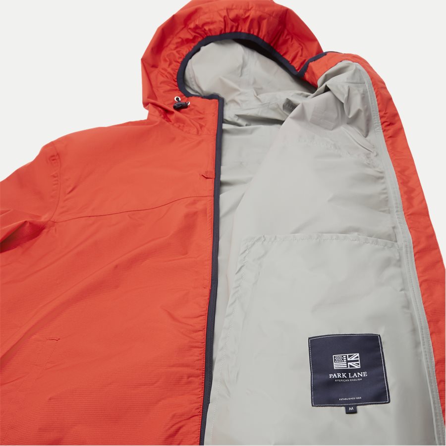 1744 JACKET 3 LAYER WATER RESISTANT - Vindjakke - Jakker - Regular - RØD - 7