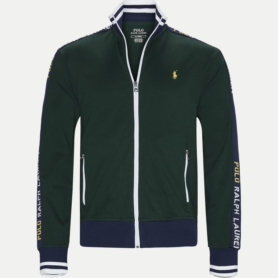 710750705 - Interlock Track Jacket Sweatshirt - Sweatshirts - Regular - GRØN - 1