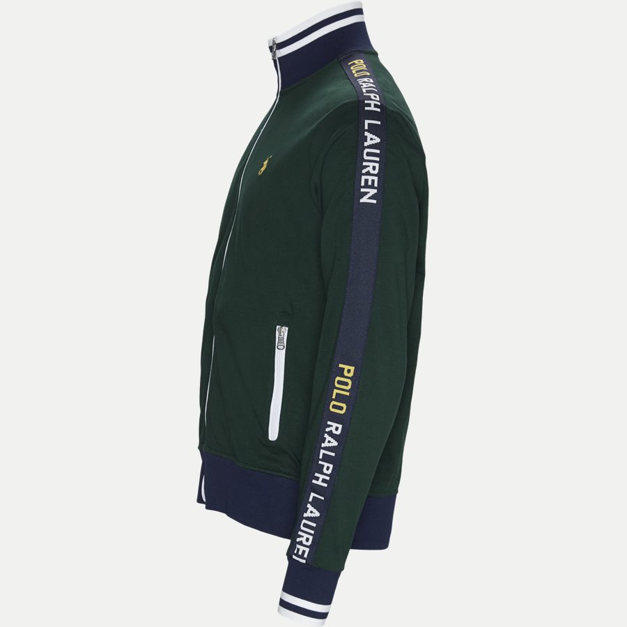710750705 - Interlock Track Jacket Sweatshirt - Sweatshirts - Regular - GRØN - 3