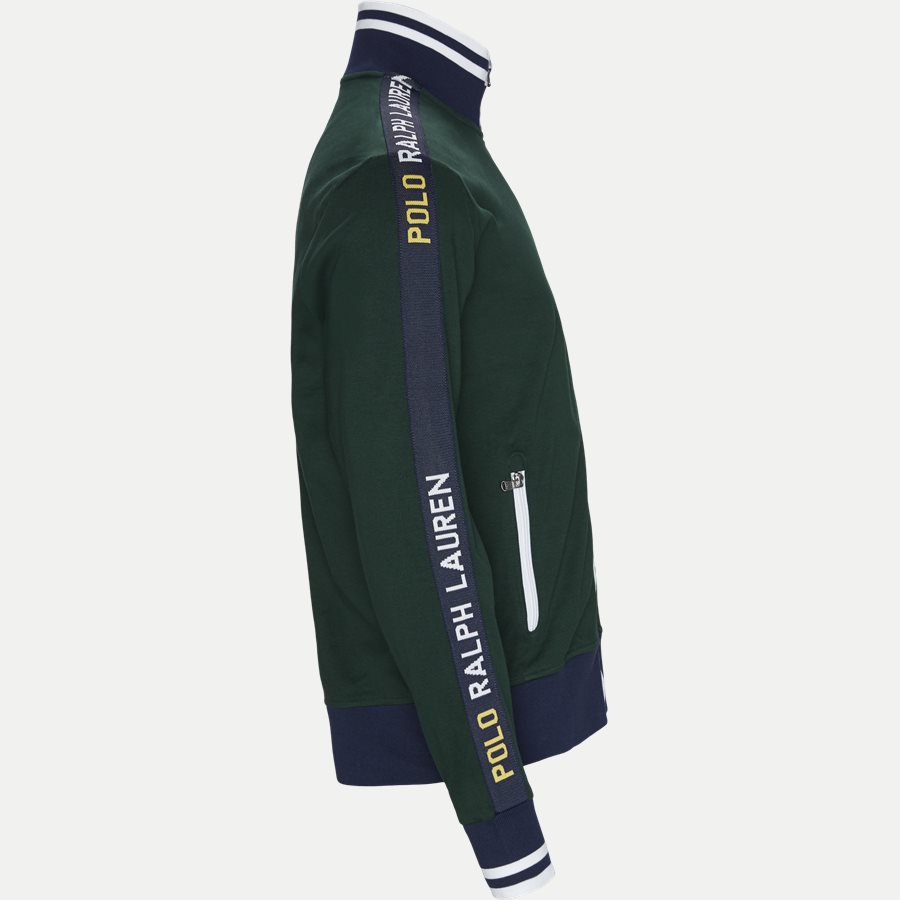 710750705 - Interlock Track Jacket Sweatshirt - Sweatshirts - Regular - GRØN - 4
