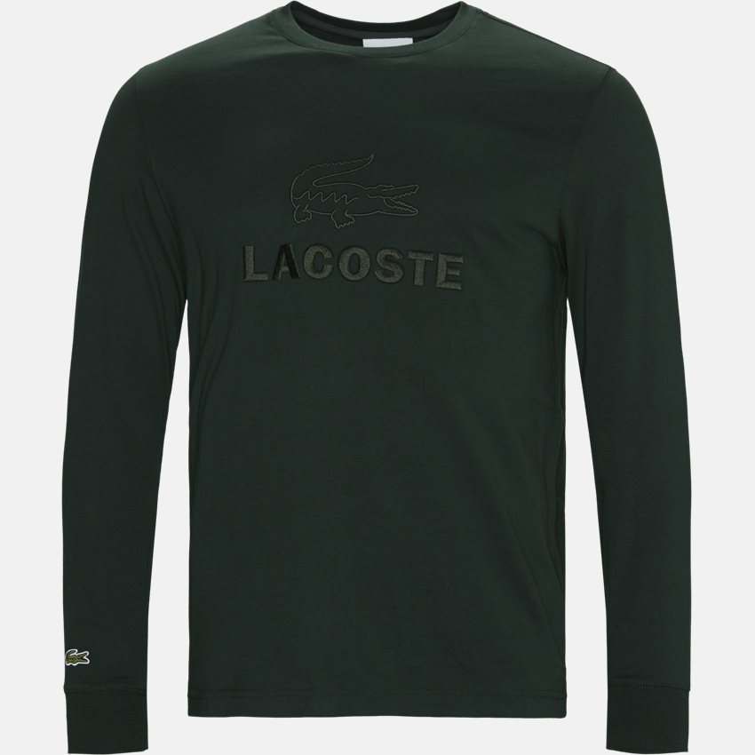 Lacoste T-shirts TH8638 GRØN
