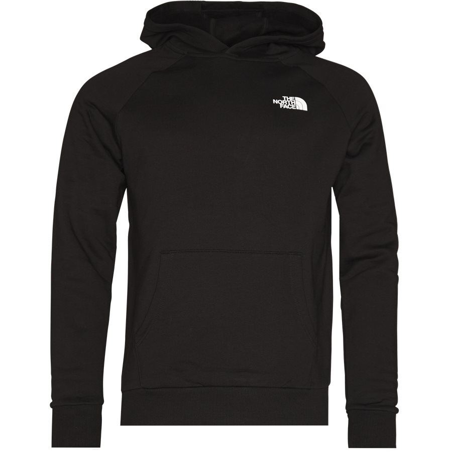 RED BOX HOODIE - Sweatshirts - SORT - 1