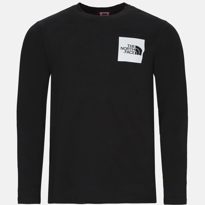 The North Face T-shirts FINE TEE LS T937 SORT