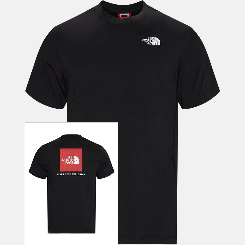 The North Face T-shirts RED BOX TEE SS T92T SORT