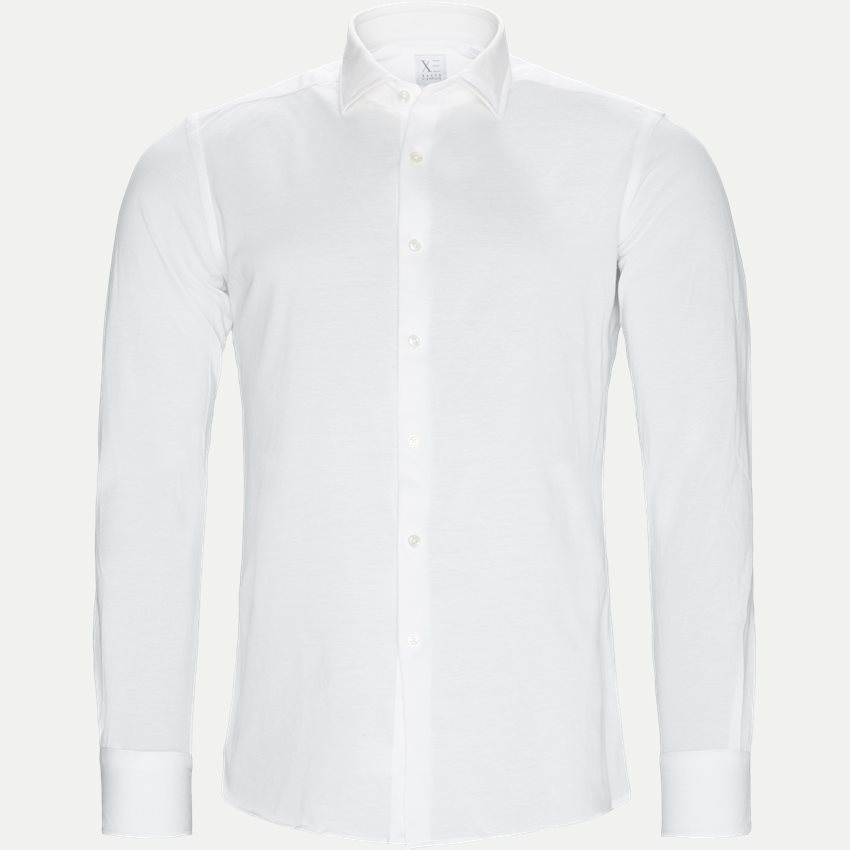 Xacus Shirts 41468 J748 W WHITE