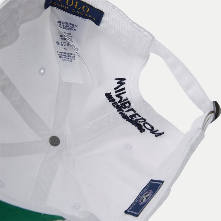 710749907 - Wimbledon Ret White Hat - Caps - HVID - 8