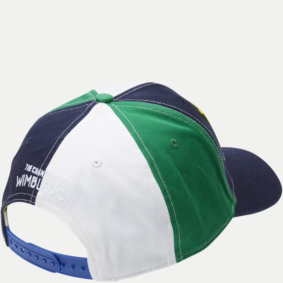 710749905 - Wimbledon Ret Multi Hat - Caps - NAVY - 2