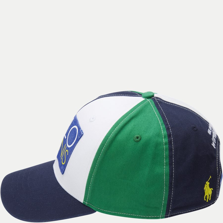 710749905 - Wimbledon Ret Multi Hat - Caps - NAVY - 3