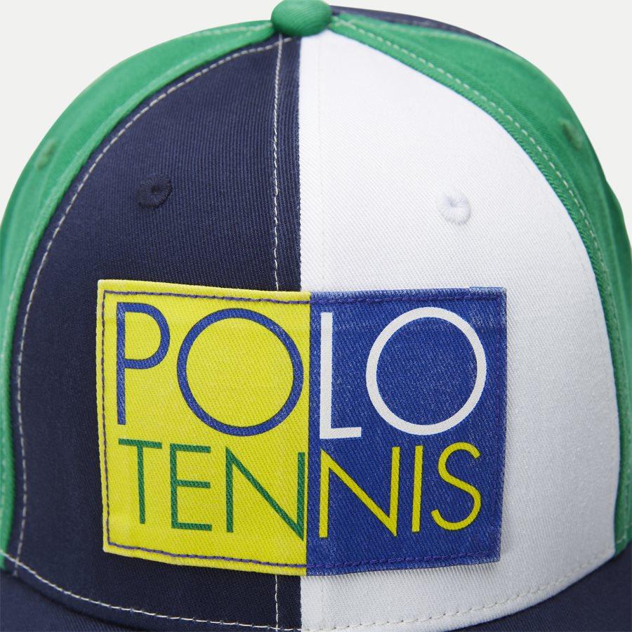 710749905 - Wimbledon Ret Multi Hat - Caps - NAVY - 5
