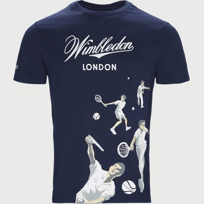 Wimbledon Ret T-shirt Regular fit | Wimbledon Ret T-shirt | Blå