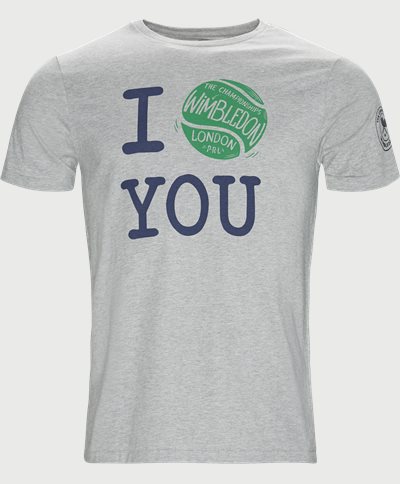 Wimbledon Ret T-shirt Regular fit | Wimbledon Ret T-shirt | Grey