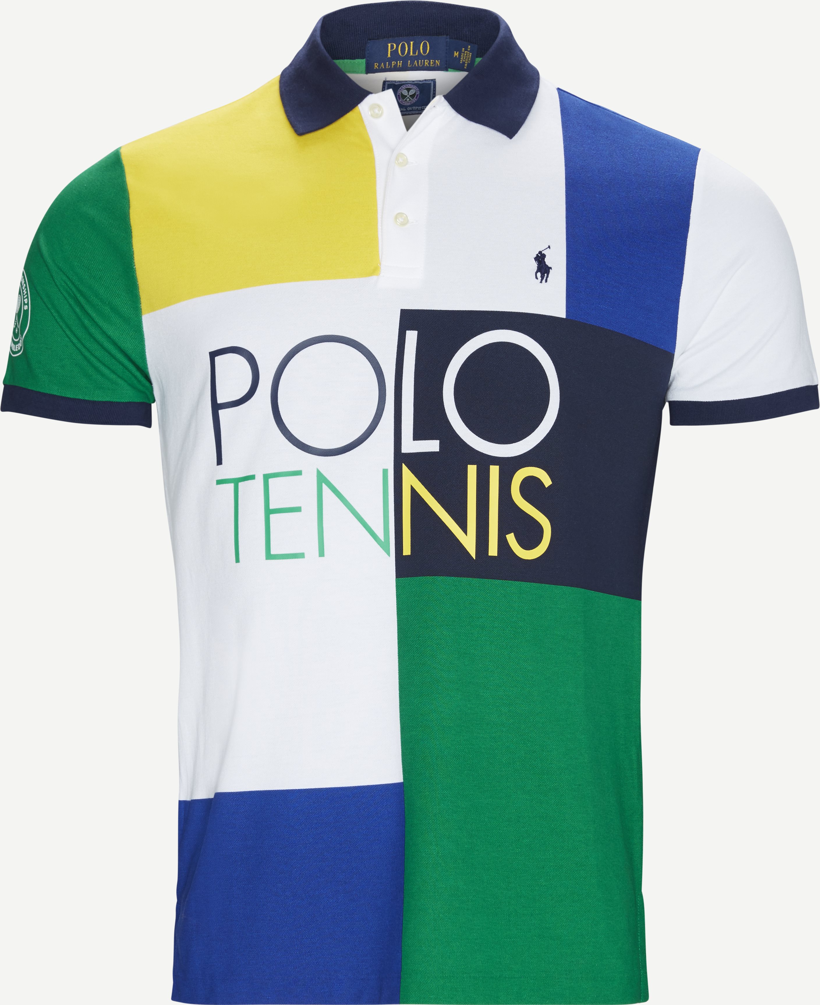 Wimbledon Ret Polo T-shirt - T-shirts - Regular fit - Hvid