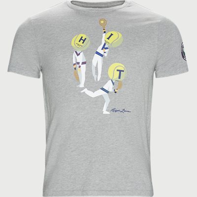 Wimbledon Ret-T-Shirt Regular fit | Wimbledon Ret-T-Shirt | Grau