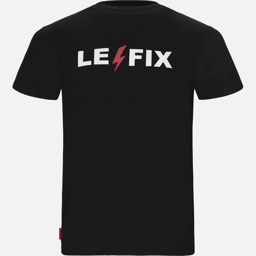 Le Fix T-shirts LF LIGHTNING TEE 1700010 SORT