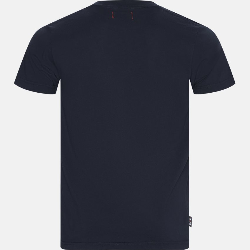 Le Fix T-shirts JUMPING LETTERS TEE 1902001 NAVY