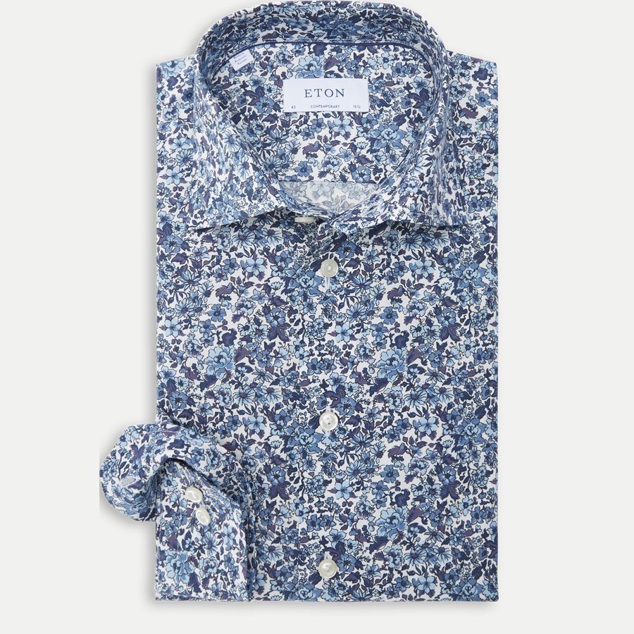2766 79511/79311 - 2766 Poplin Skjorte - Skjorter - BLÅ - 1