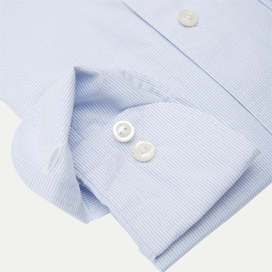 9382 84580 - 9382 Poplin Skjorte - Skjorter - Slim - BLÅ - 6