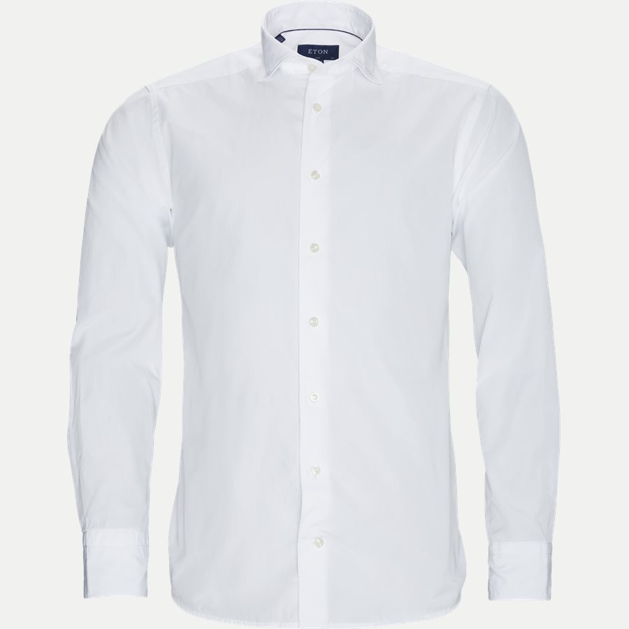 9380 84580 - 9380 Poplin Skjorte - Skjorter - Slim - HVID - 1