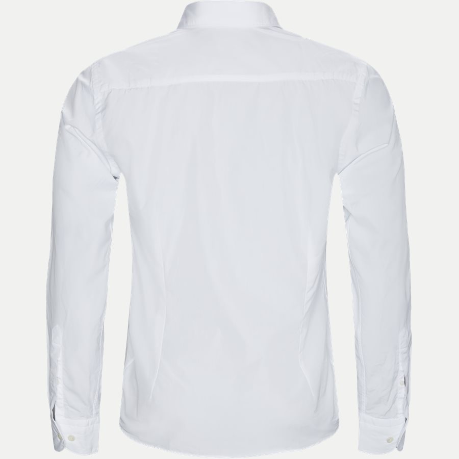 9380 84580 - 9380 Poplin Skjorte - Skjorter - Slim - HVID - 2