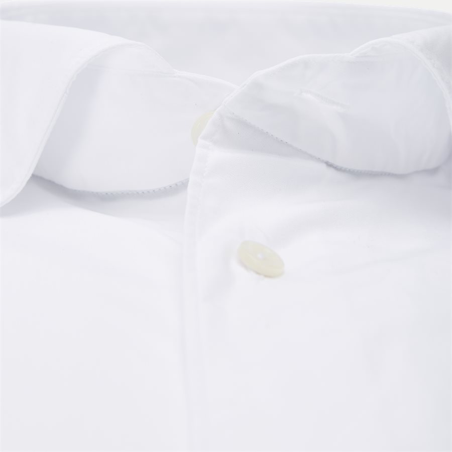 9380 84580 - 9380 Poplin Skjorte - Skjorter - Slim - HVID - 5