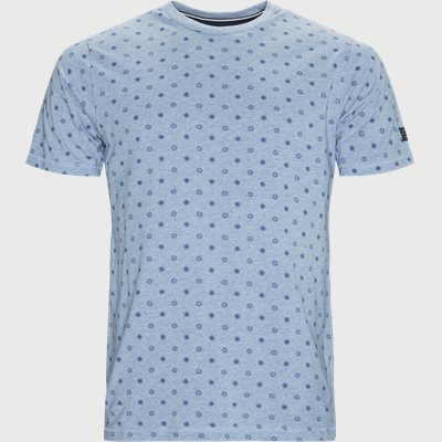 Jens CP T-Shirt mit Rundhalsausschnitt Regular fit | Jens CP T-Shirt mit Rundhalsausschnitt | Blau
