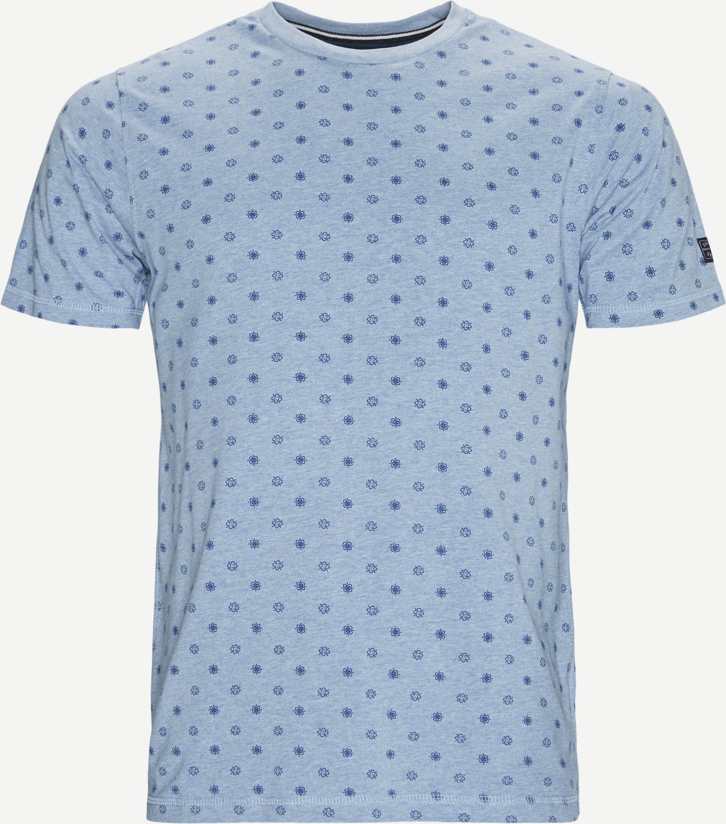 Jens CP Crew Neck T-shirt - T-shirts - Regular fit - Blå