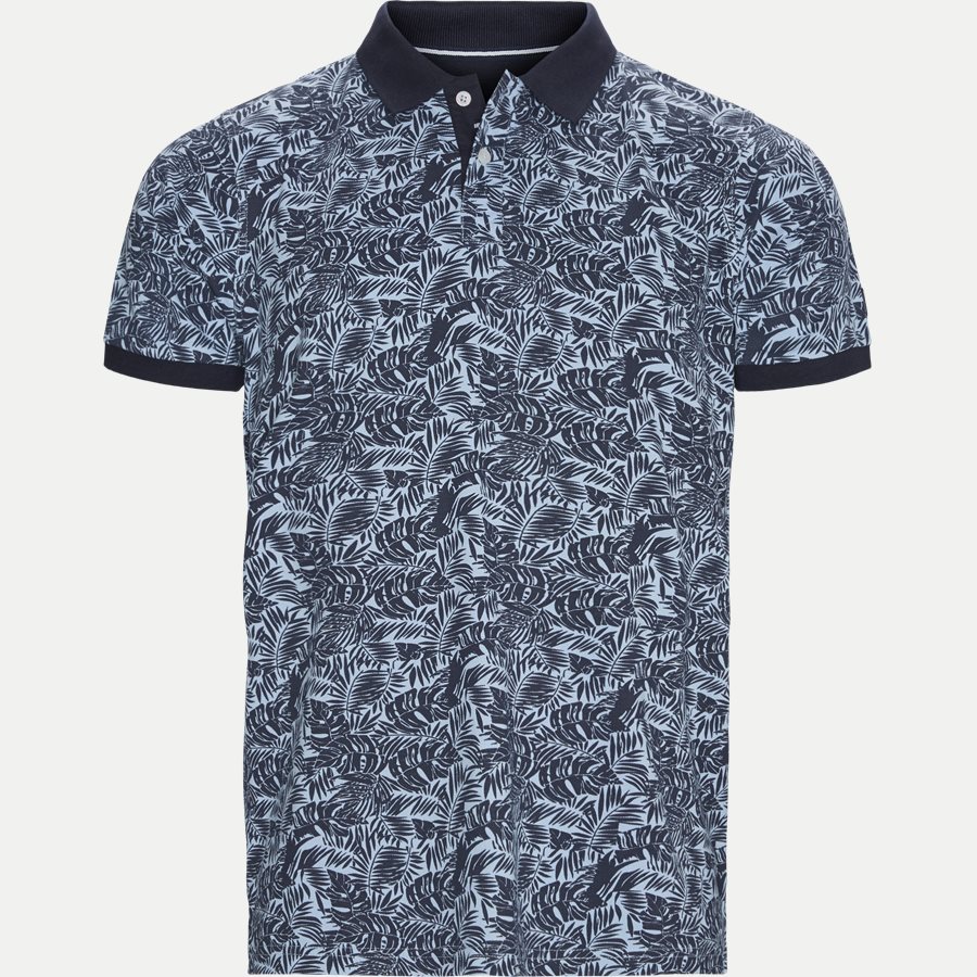 13325 1342 - Igor Floral Polo T-shirt - T-shirts - Regular - NAVY - 1